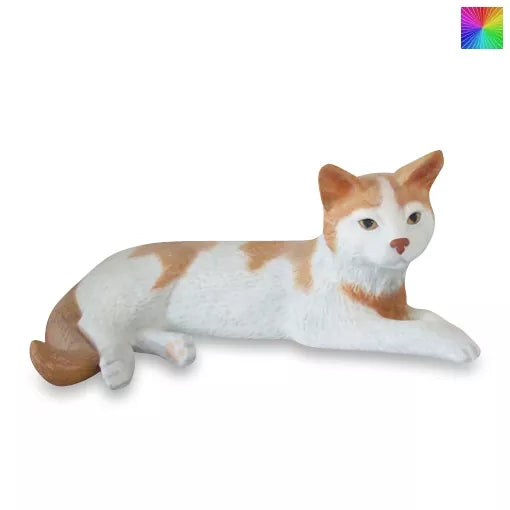 Tierurne Katze, 1,7 Liter, bemalt nach Fotovorlage