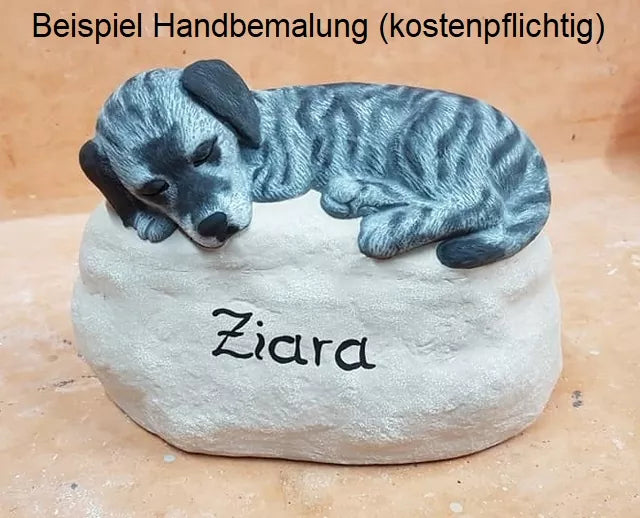 Beispiel für eine Handbemalung mit Namen (kostenpflichtig) - Artikel siehe Artikelbeschreibung