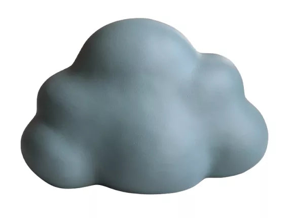 Tierurne Wolke 1,0 Liter blau im Tageslicht