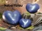 Preview: Gesamtübersicht Tierurne Herz aus Keramik, kobaltblau