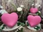 Preview: Gesamtübersicht Tierurne Herz aus Keramik, pink