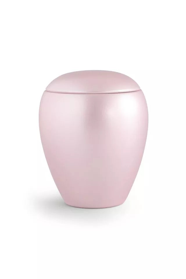 Tierurne Keramik Crystal perlmutt rosé 