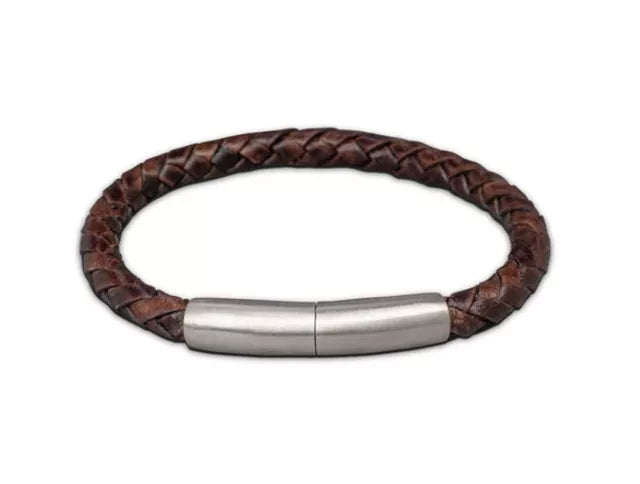 Aschearmband Leder geflochten "embrace dutch design", versch. Farben und Größen