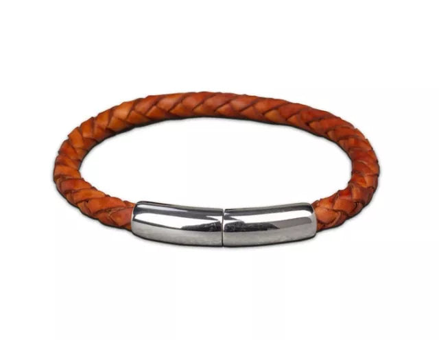 Aschearmband Leder geflochten "embrace dutch design", versch. Farben und Größen