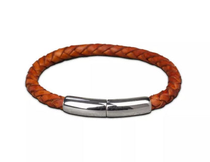 Aschearmband Leder geflochten "embrace dutch design", versch. Farben und Größen