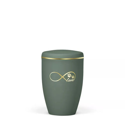 Tierurne Love Unendlich olivegrün 1,0 Liter