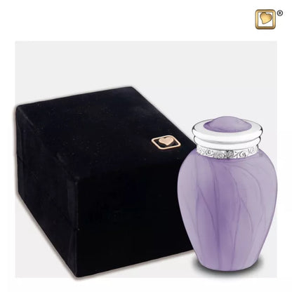 Urne Blessing 0,08 Liter lila mit Schatulle