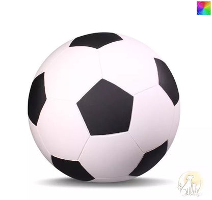 Tierurne Fußball weiß-schwarz