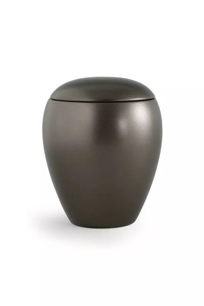 Tierurne Keramik Crystal perlmutt chocolat