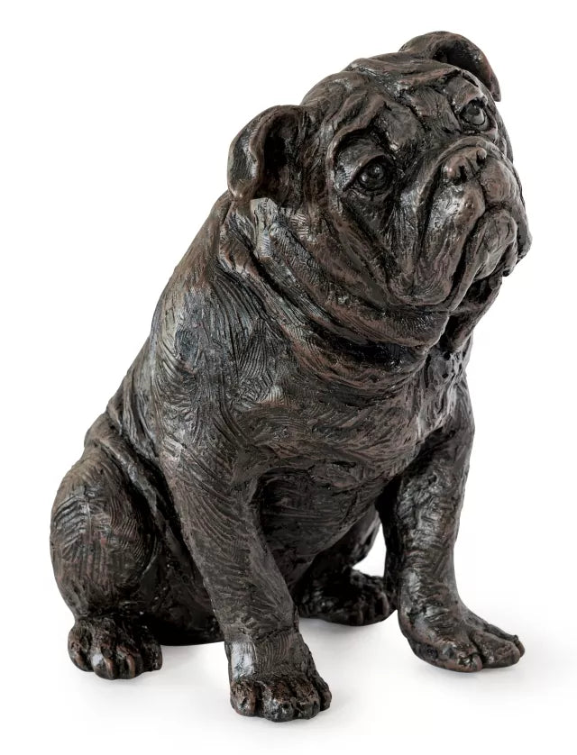 Kunstharzurne Bulldogge Ansicht rechts