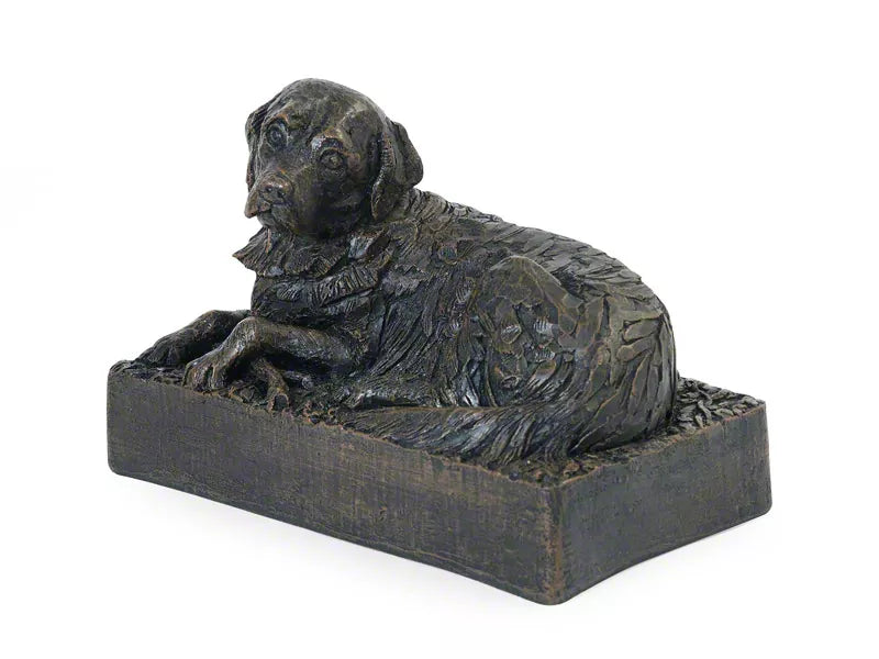 Urne Golden Retriever Seitenansicht