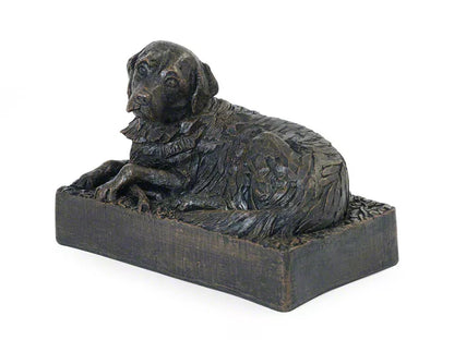 Urne Golden Retriever Seitenansicht