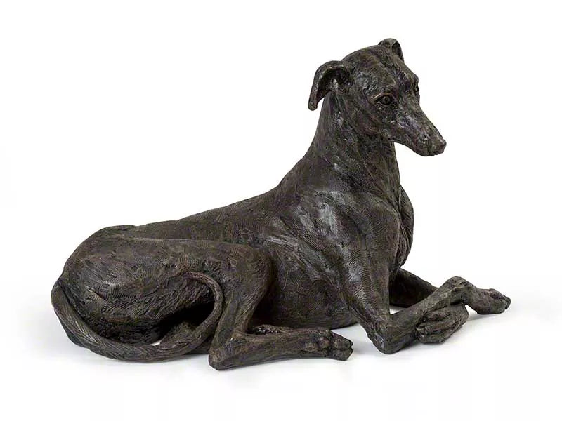Kunstharzurne Greyhound Windhund