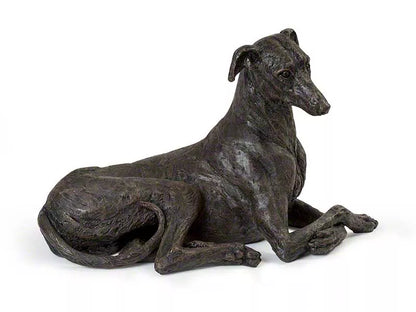 Kunstharzurne Greyhound Windhund