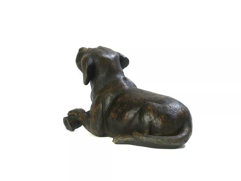Kunstharzurne Labrador Ansicht von hinten