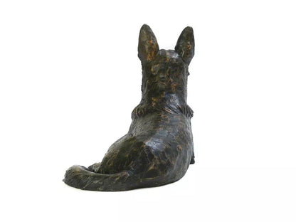 Tierurne Schäferhund Rückansicht 2