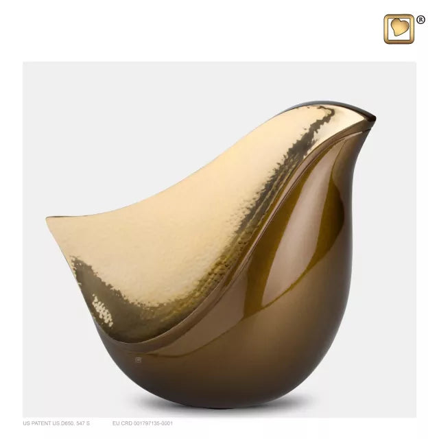 Love Bird 1,5 Liter bronze/goldfarben