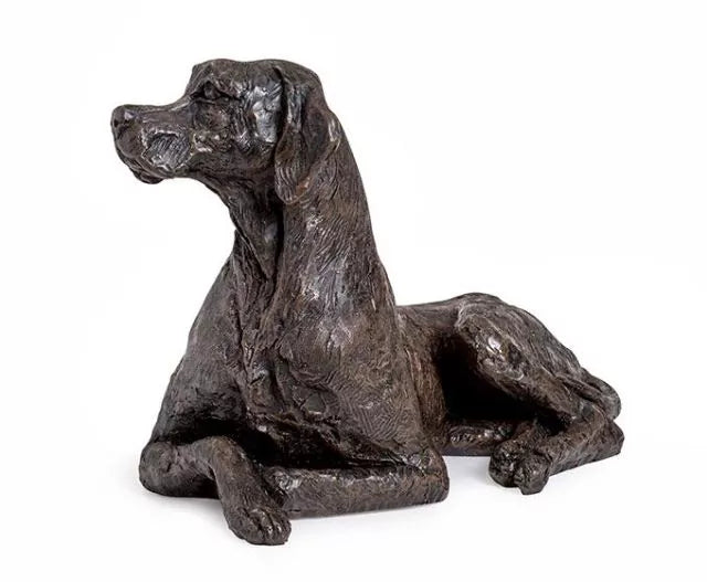 Kunstharzurne Pointer Seitenansicht