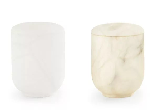 Tierurne Alabaster Gesamtübersicht