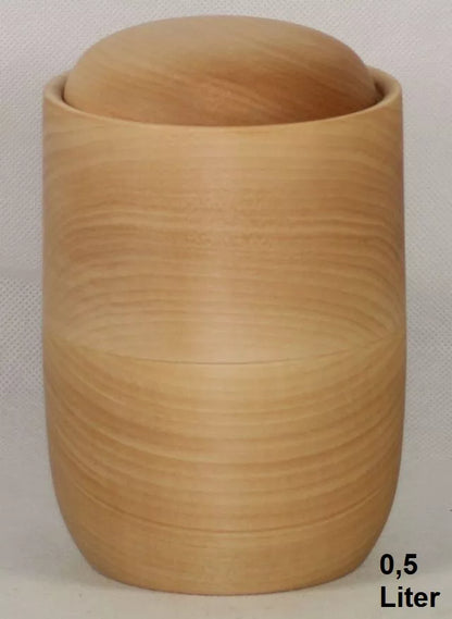 Tierurne Holz 0,5 Liter