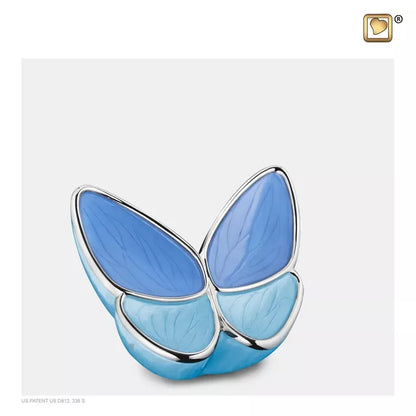 Tierurne Schmetterling blau 0,05 Ltr.