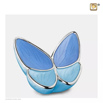 Tierurne Schmetterling blau 0,4 Ltr.