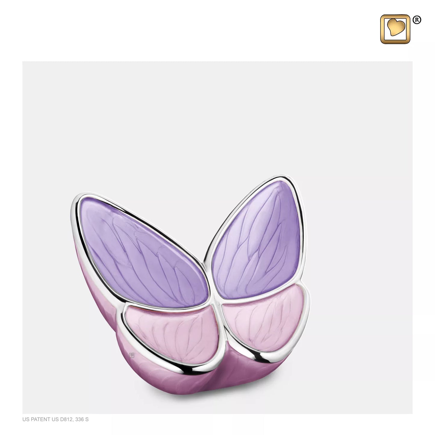 Tierurne Schmetterling rosa 0,05 Ltr.