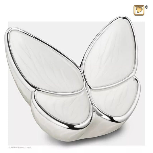Tierurne Schmetterling weiß 3,1 Ltr.