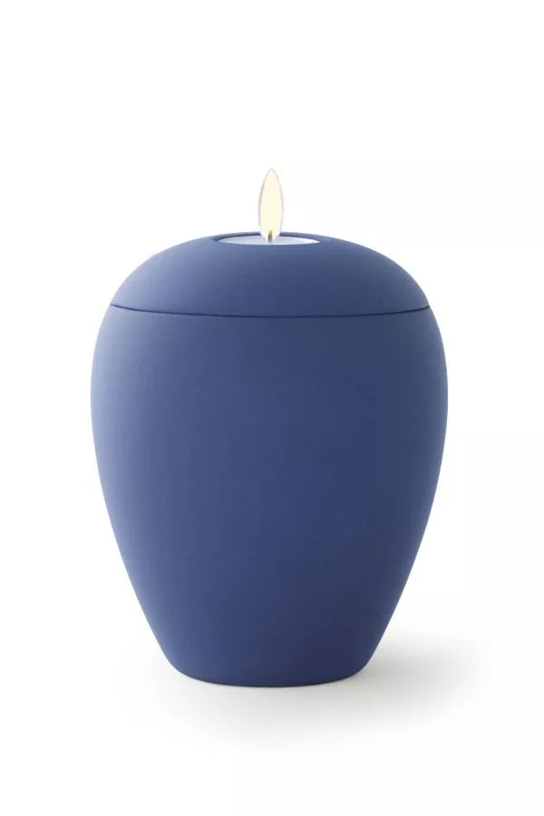 Siena marineblau mit Gedenklicht