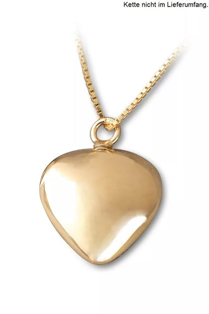 Ascheschmuck groß Herz