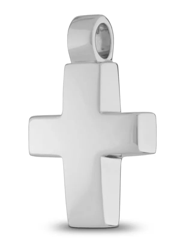 Ascheanhänger Kreuz 925er Silber