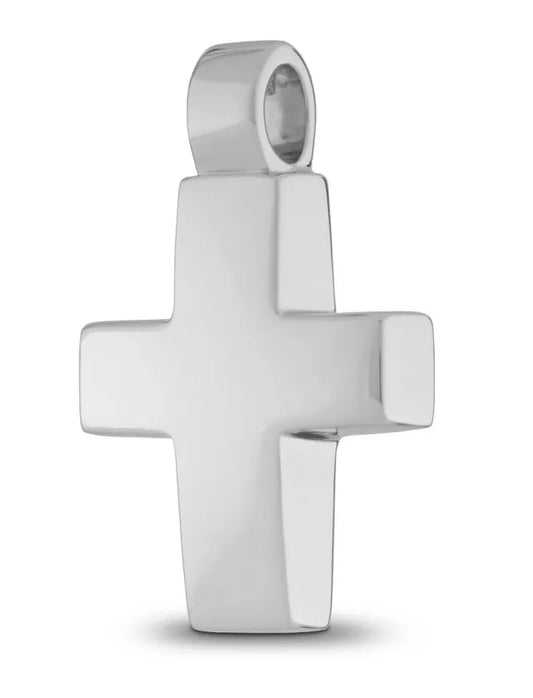 Ascheanhänger Kreuz 925er Silber