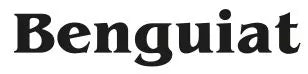 Schriftart Benguiat