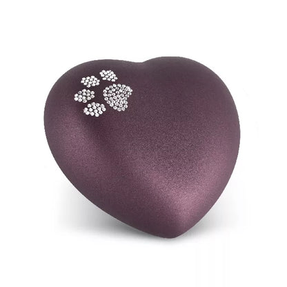 Edition Herz Kristall-Pfote berry