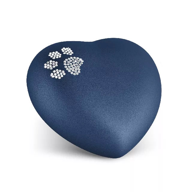 Edition Herz Kristall-Pfote navy