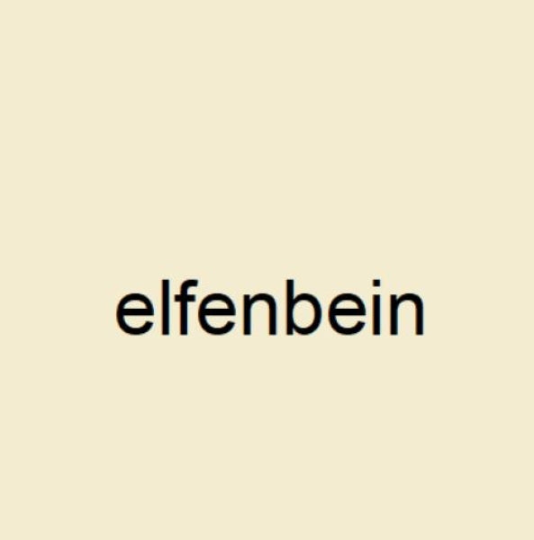 Tierurne Acrylfarbe elfenbein