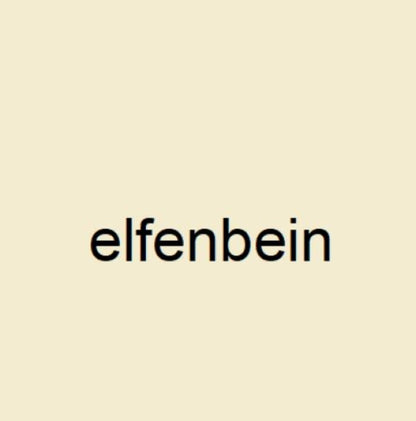 Tierurne Acrylfarbe elfenbein