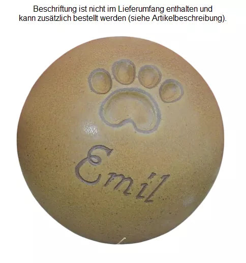 Beispiel einer Gravur mit Namen