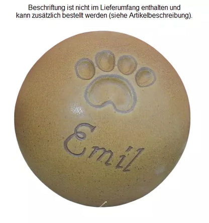 Beispiel einer Gravur mit Namen