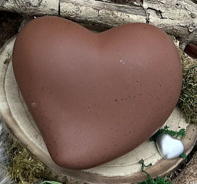 Tierurne Herzform, versch. Farben und Größen