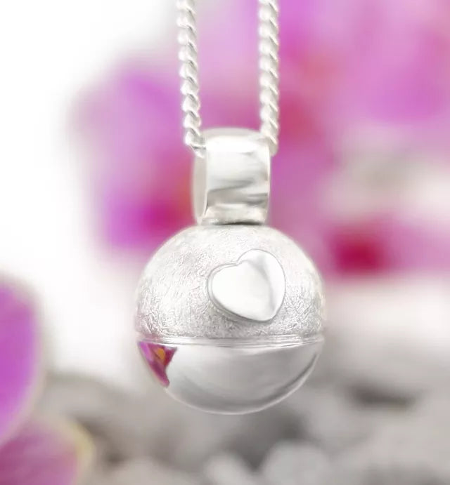 Ascheschmuck-Kette FINI mit Herz