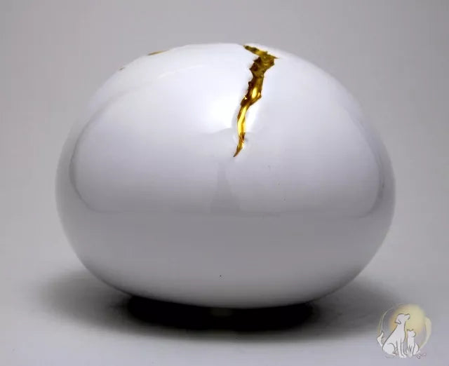 Kintsugi weiß Seitenansicht 2