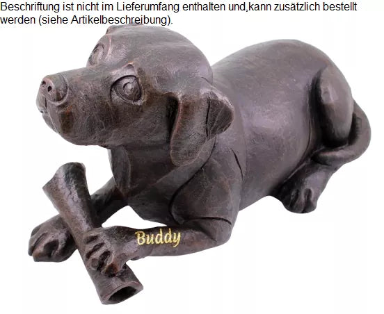 Beispiel einer Folienbeschriftung Glitzer-Schatteneffekt goldfarben, Schatten schwarz