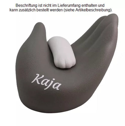 Beispiel einer Folienbeschriftung in weiß