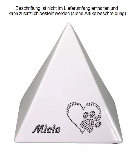 Beispiel Folienbeschriftung Glitzer-Schatteneffekt silberfarben, Schatten schwarz