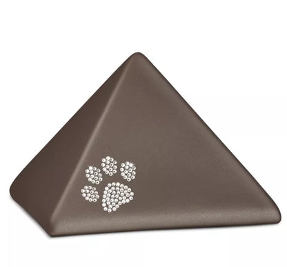 Tierurne Pyramide Kristallpfote siena