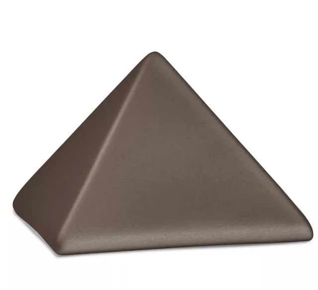 Tierurne in Pyramidenform siena