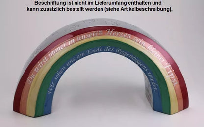 Beispiel einer Folienbeschriftung mit Sprüchen und Namen auf Ausführung 1,3 Liter (Schrift Blacky, silberfarben)