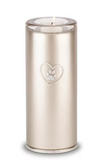 Tierurne aus Glas champagner 0,9 Liter