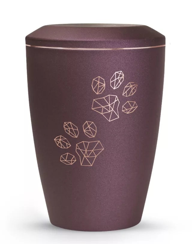 Tierurne Edition Karat berry Motiv Pfoten